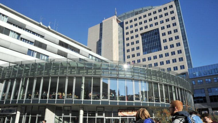 Campus of the Friedrich Schiller University at Ernst-Abbe-Platz